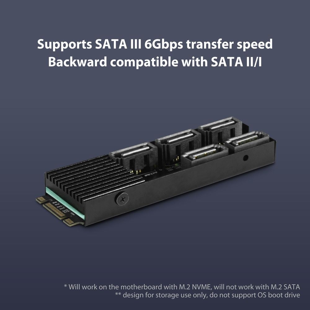 Connect a NVMe m2 ssd to a SATA m2 port - Super User